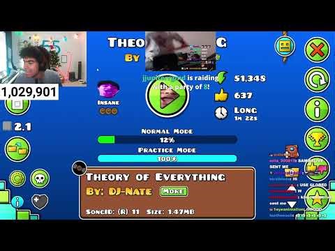 NEW GEOMETRY DASH RANDOM LEVEL (FINAL STREAM OF 2025)