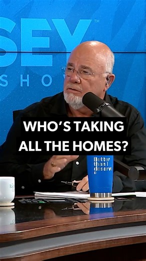 We’ve got large real estate investment trusts, American corporations, and Chinese corporations buying thousands of single-family homes and taking them off the market and putting them up for rent. Same thing with tens of thousands of homes being turned into Airbnbs. That drains the market and makes it harder for a young couple to have a house to buy. | Dave Ramsey