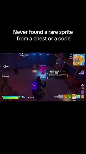 Fortnite: First Time Finding a Rare Item in a Chest or Code