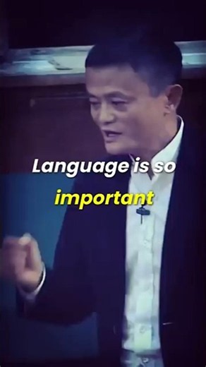 99.99% people no future.Language is so important.Jackma English speaking#entrepreneur#jackma#jackman