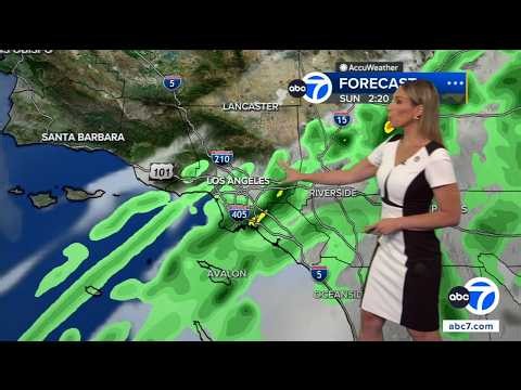 Hurricane Marie brings chance of rain, high humidity, rough surf to SoCal over Labor Day weekend