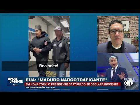 Em tribunal, Maduro diz que foi "sequestrado" e se declara inocente | Brasil Urgente