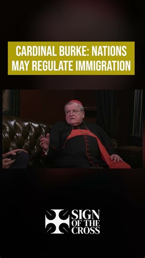 Cardinal Burke on mass migration