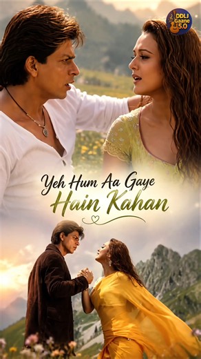 Yeh Hum Aa Gaye Hain Kahaan ❤️ | SRK & Preity | Lata Mangeshkar & Udit Narayan | Veer-Zaara (2004)