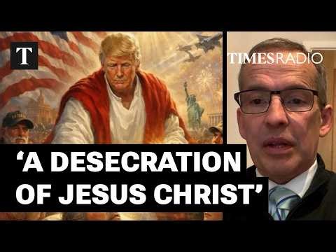 Trump’s Self-Depiction As Jesus Christ Is An ‘Embarrassing’ Offence | Reverend Kyle Paisley