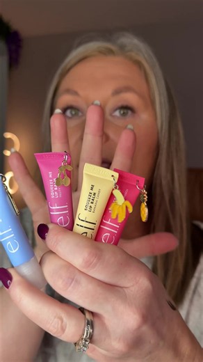 @e.l.f. Cosmetics Squeeze Me Lip Balms in 5 Flashback Flavors 💋 #elfyeah #giftideas #lipcombo