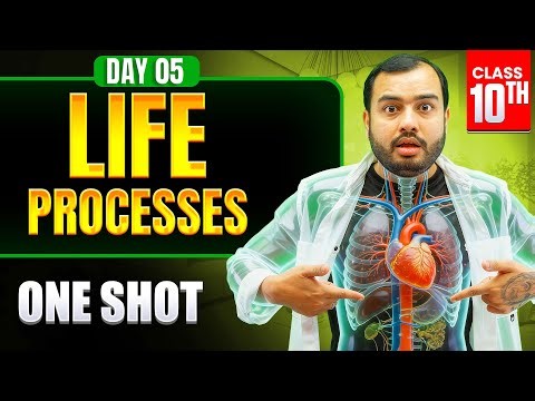 Life Processes – Class 10 | Biology Complete Chapter | NCERT Covered | Alakh Pandey