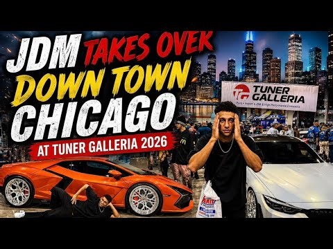 Tuner Galleria 2026 , Jdm cars take over Chicago 