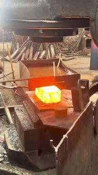 Inside the forging factory Steel Gets Beaten Into Perfect Shape #forging #machine #factory #process