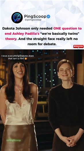 Dakota Johnson Needed ONE Question to End Ashley Padilla’s “We’re Twins” Theory #dakotajohnson #snl