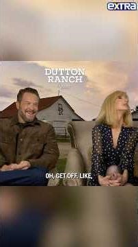 Kelly Reilly & Cole Hauser talk Beth & Rip as parents ☺️ #duttonranch #yellowstone