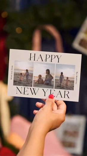 This year, make your greeting card hit different. Design one that’s as unique as the person receiving it. Match their vibe - whether that’s heartfelt, hilarious or a little bit of both. 🎇 Watch this for inspo! | VistaPrint