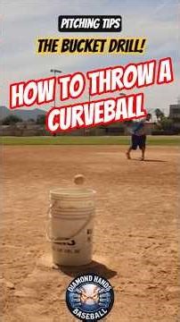 Expert Pitching Tips | How to throw a curveball and master it with this perfect drill! #pitching