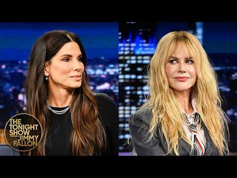 Sandra Bullock and Nicole Kidman Talk Practical Magic 2 Reunion | The Tonight Show