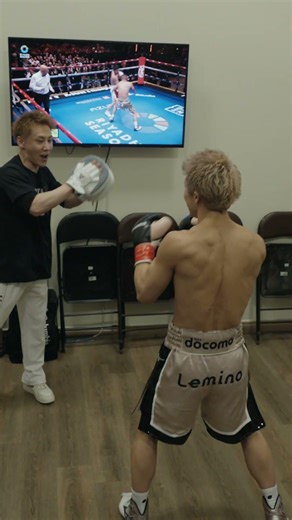 Naoya Inoue & David Picasso On The Pads Before Undisputed Clash 💨💨