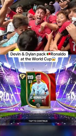 Devin & Dylan pack 🇵🇹Ronaldo at the World Cup😱