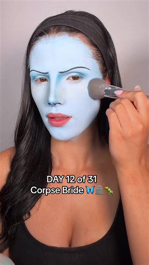 Corpse Bride Makeup Tutorial — Emily Costume Day 12 of 31
