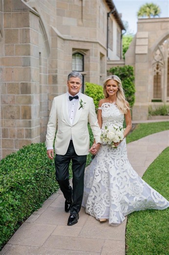 Fox's Sean Hannity, Ainsley Earhardt marry in Florida. See who was there