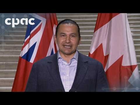 Manitoba Premier Wab Kinew comments on suspension of Canada–U.S. trade talks – August 22, 2026