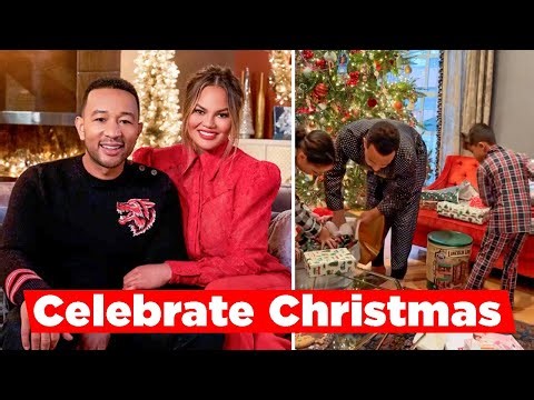 Chrissy Teigen And John Legend Celebrate Christmas Together