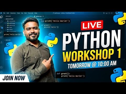 Python workshop live part-1