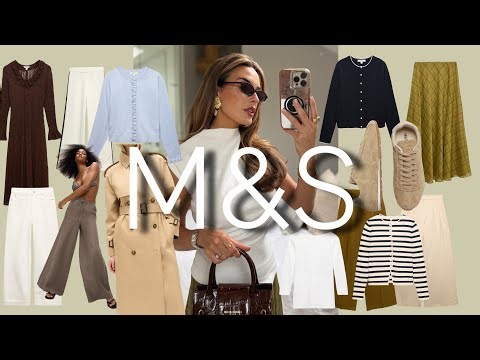 M&S NEW IN Spring Summer | Capsule Wardrobe + Try On Haul - Trafford Cente in Store 🙋🏼‍♀️