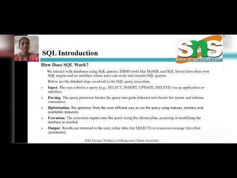 SQL Basics|RDBMS |snsinstitutions
