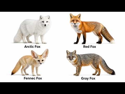 4 Fox Types Explained!
