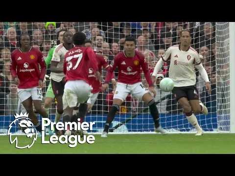 Kobbie Mainoo drills Manchester United 3-2 ahead of Liverpool | Premier League | NBC Sports