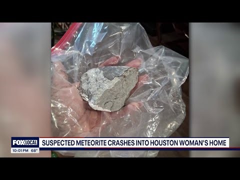 Possible meteorite hits Houston home after loud boom