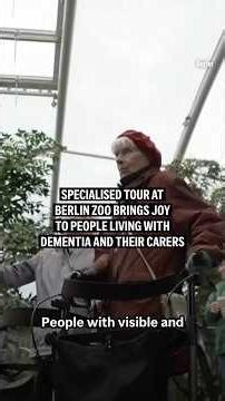 Specialised tour at Berlin Zoo brings joy to people living with dementia and their carers