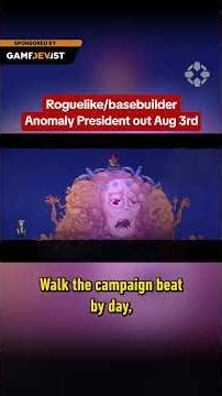 Campaign by day, slay crime syndicates by night in indie roguelike Anomaly President #sponsored