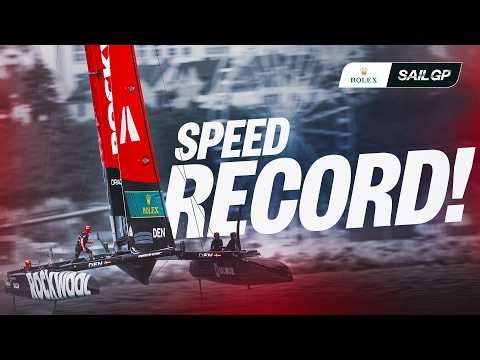SAILGP SPEED RECORD! (103.93 KM/H)