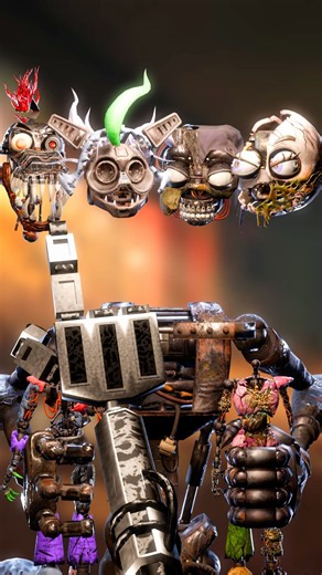 FNaF Security Breach Ruin Head Puzzle Challenge