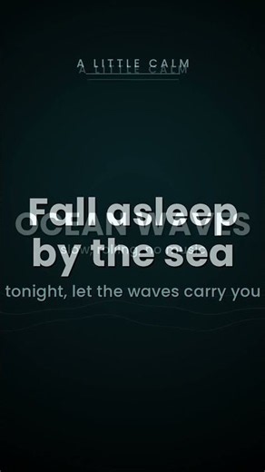 Ocean Waves for Sleep 🌊 Slow, Rolling, No Music #shorts