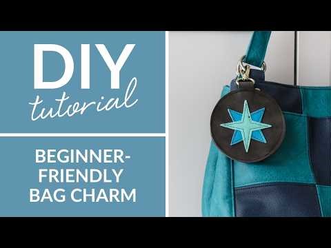 DIY Nautical Star Bag Charm – Easy Scrap-Busting Accessory with Hardware Options