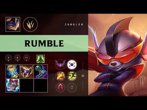 Rumble Jungle vs Jarvan IV - KR Master Patch 26.10