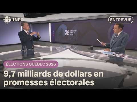 Un cadre financier réaliste pour la CAQ ? | Zone économie | Élections Québec 2026