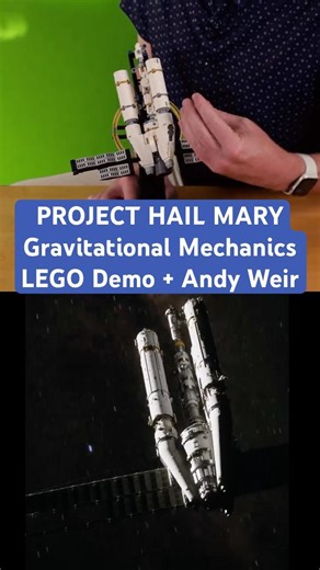PROJECT HAIL MARY Gravitational Mechanics (ft. Andy Weir and LEGO set)