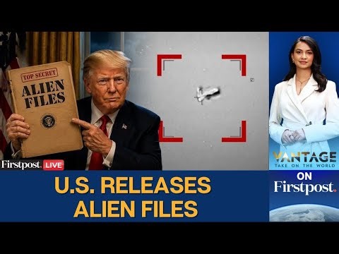 UFO FILES LIVE: Pentagon Releases Files on UFOs, Aliens After Trump’s Order | Vantage on Firstpost