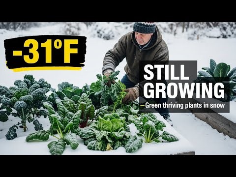 11 Crops That Can Survive EXTREME Cold -31°F