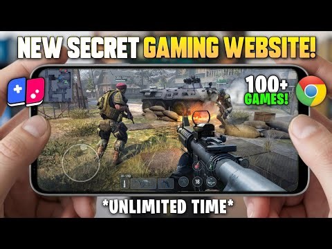 🔥 New SECRET Gaming Website for Gamers! | Play Unlimited Games on Any Device (Android/iOS/PC)
