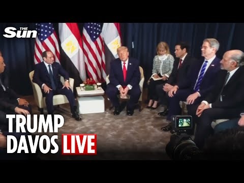 LIVE: U.S. President Donald Trump attends the World Economic Forum in Davos