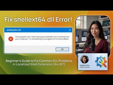 Fix shellext64.dll Error!