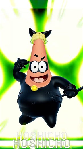⭐🐈‍⬛PAtrick Star CAT NOIR transformation⭐🐈‍⬛🧽Spongebob x Miraculous 🧽