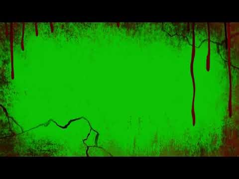 Horror Film Overlay Green Screen Video for creators, editors & designers!