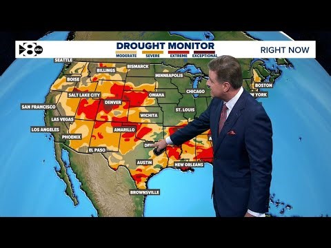 DFW Weather | Drought monitor this spring, 14 day forecast