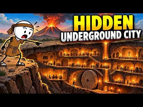 😱 An Entire City Hidden Underground! Who Built It and Why? | Derinkuyu Mystery