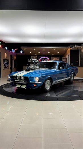 Meet Layla, a 1967 Ford Mustang Fastback 💙🤟 Turn it up and listen closely!