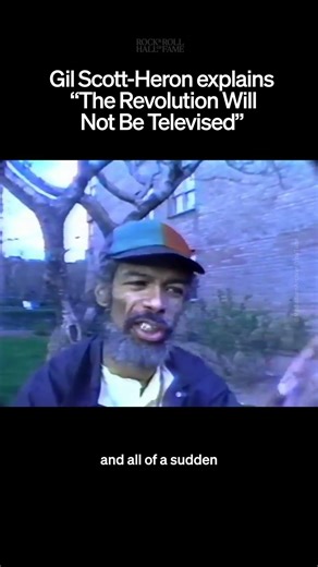 Gil Scott-Heron on the Meaning Behind "The Revolution Will Not Be Televised"
